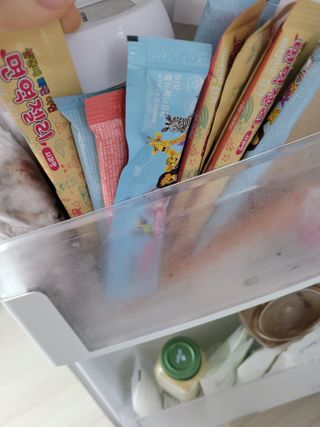 다나음 셀렌에 빠진 아연면역젤리 열대과일맛+사과맛 — 5점을 준 리뷰어가 2021년 2월 올린 사용 사진