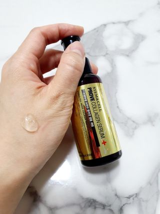 체르엠  프루브 콜라겐 앰플세럼 60ml 1병 — 5점을 준 리뷰어가 2021년 7월 올린 사용 사진