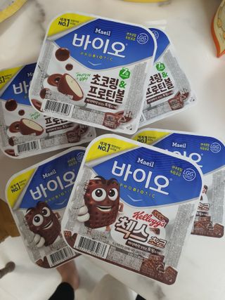 매일바이오 토핑요거트 — 5점을 준 리뷰어가 2021년 5월 올린 사용 사진