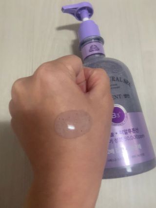 벨먼 내추럴스파 수분광채 스크럽 바디워시 600ml 5종 — 5점을 준 리뷰어가 2022년 5월 올린 사용 사진