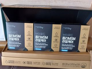 [브이푸드] 옵티MSM 관절케어 (70ml x30포) — 5점을 준 리뷰어가 2022년 6월 올린 사용 사진