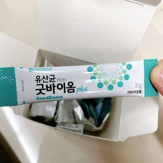 프리마인 유산균 국가지정연구소 선정, 살아있는 생유산균 200억 마리의 힘. 유산균n굿바이옴플러스 — 5점을 준 리뷰어가 2021년 9월 올린 사용 사진