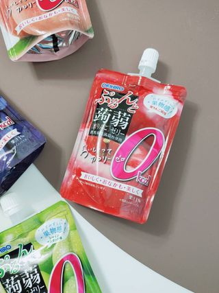 ORIHIRO 오리히로 곤약젤리 제로칼로리 130g 4종 4팩(맛별로 1팩씩) — 5점을 준 리뷰어가 2023년 3월 올린 사용 사진