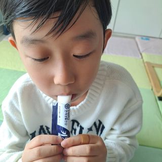 키즈텐플러스 연세 키즈텐 플러스 1개월 — 5점을 준 리뷰어가 2021년 4월 올린 사용 사진