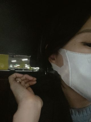 끌린에르 스포츠 귀편한 새부리형 마스크 (뉴컬러포함) — 5점을 준 리뷰어가 2022년 5월 올린 사용 사진