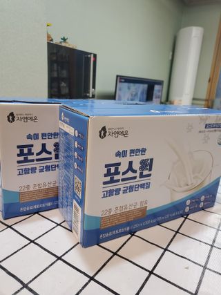 자연에온 마시는 프로틴 고함량 균형단백질 음료 포스틴 125ml 10개입 1BOX — 5점을 준 리뷰어가 2021년 3월 올린 사용 사진