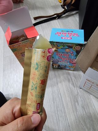 다나음 셀렌에 빠진 아연면역젤리 열대과일맛+사과맛 — 5점을 준 리뷰어가 2021년 4월 올린 사용 사진