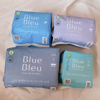 블루블루 유기농 순면 커버 생리대 — 4점을 준 리뷰어가 2021년 1월 올린 사용 사진