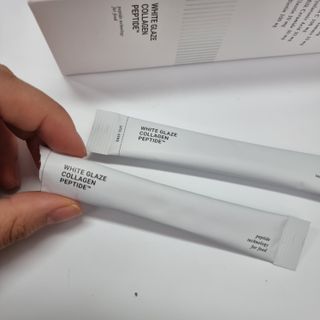 닥터윤 더마스킨 화이트 글레이즈 저분자 피쉬콜라겐 펩타이드 — 5점을 준 리뷰어가 2022년 8월 올린 사용 사진