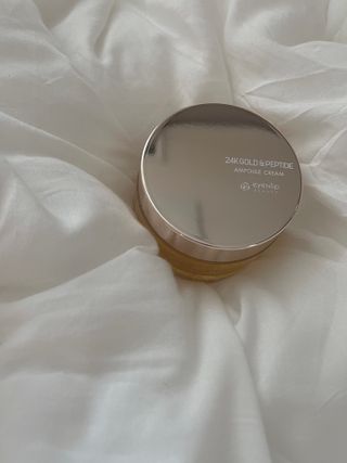 아이앤립 / EYENLIP 아이앤립 24K 골드 N 펩타이드 앰플 크림 — 5점을 준 리뷰어가 2021년 4월 올린 사용 사진