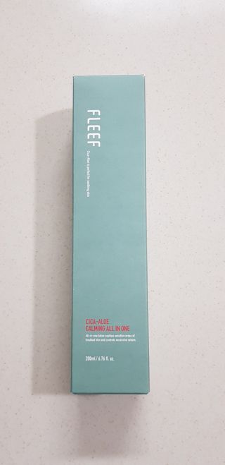 플리프 시카-알로에 카밍 올인원 200ml — 4점을 준 리뷰어가 2021년 1월 올린 사용 사진