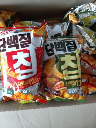 맛있게 채우는 단백질 12g, 닥터유 단백질칩 — 5점을 준 리뷰어가 2023년 12월 올린 사용 사진