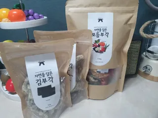 자연을담은모듬부각 — 5점을 준 리뷰어가 2022년 1월 올린 사용 사진