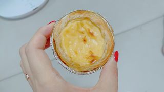 디앙뜨 포르투갈 에그타르트 오리지널 맛+패션후르츠 맛 중 택1 — 5점을 준 리뷰어가 2021년 7월 올린 사용 사진