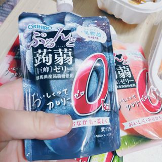 ORIHIRO 오리히로 곤약젤리 제로칼로리 130g 4종 4팩(맛별로 1팩씩) — 5점을 준 리뷰어가 2023년 1월 올린 사용 사진