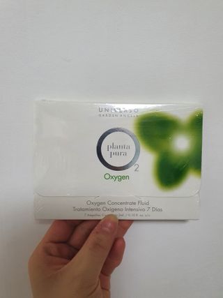 유니베르소 산소앰플 7일 집중케어 앰플 — 5점을 준 리뷰어가 2021년 6월 올린 사용 사진