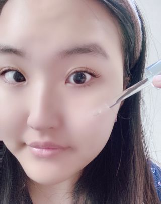아르비엔 마일드케어 비건 시카세럼 — 5점을 준 리뷰어가 2021년 2월 올린 사용 사진