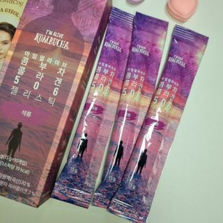 엘리샤코이 아임얼라이브 콤부차 콜라겐 506 스틱젤리 석류 — 5점을 준 리뷰어가 2021년 8월 올린 사용 사진