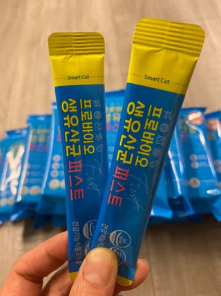 헬스업 핼스업 프로바이오 생유산균 퍼스트 — 5점을 준 리뷰어가 2021년 1월 올린 사용 사진