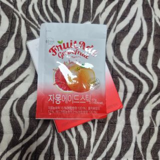 [복음자리] 바리스타 패키지 2종 랜덤발송 (딸기스무디 스틱+샤인머스캣에이드 or 망고스무디+자몽에이드) — 5점을 준 리뷰어가 2022년 7월 올린 사용 사진