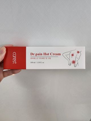 건강누리인터내셔날 큐어레스트 스포츠 마사지 닥터페인 바디 핫 롤링 볼 크림(100ml) — 4점을 준 리뷰어가 2022년 3월 올린 사용 사진