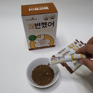 메이준뉴트리 쾌변했어 차전자피 식이섬유[30포/1박스] — 5점을 준 리뷰어가 2021년 6월 올린 사용 사진