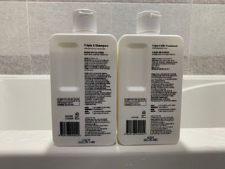 트리플에스 탈모 샴푸 275ml + 실크 트리트먼트 275ml — 5점을 준 리뷰어가 2021년 2월 올린 사용 사진