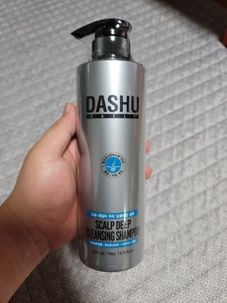 다슈코리아 다슈 데일리 두피 딥 클렌징 샴푸 500ml — 5점을 준 리뷰어가 2021년 3월 올린 사용 사진