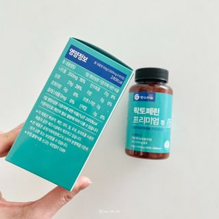 짱스마일 락토페린 프리미엄 정 1000ml x 60정 — 5점을 준 리뷰어가 2023년 1월 올린 사용 사진