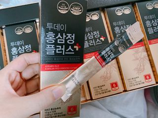 서울약사신협_투데이홍삼정플러스스틱_10g x 60포 — 5점을 준 리뷰어가 2021년 7월 올린 사용 사진
