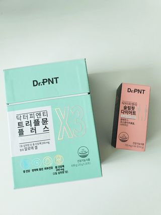 닥터피엔티 [Dr.PNT] 건강한 다이어트, 기능성 원료로 시작! 슬림핏 다이어트+트리플뮨 플러스[1개월분] — 5점을 준 리뷰어가 2022년 9월 올린 사용 사진