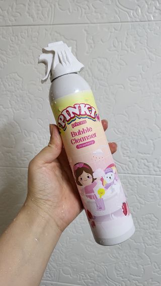 주식회사 권브라더스 [권브라더스] 목욕놀이 필수템, 핑키공주 유아버블클렌저 300ml 대용량 몽글몽글 구름 속 딸기향 — 5점을 준 리뷰어가 2022년 1월 올린 사용 사진