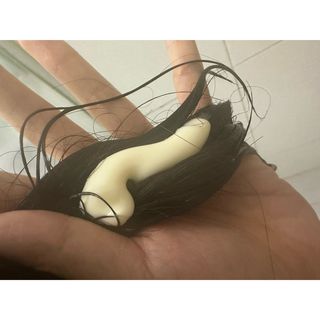 ★N쇼핑 헤어팩 1위★ 리하 에그 화이트 극손상 무실리콘 트리트먼트 헤어팩 — 4점을 준 리뷰어가 2022년 11월 올린 사용 사진