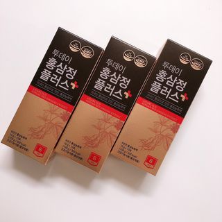 서울약사신협_투데이홍삼정플러스스틱_10g x 30포 — 5점을 준 리뷰어가 2021년 2월 올린 사용 사진