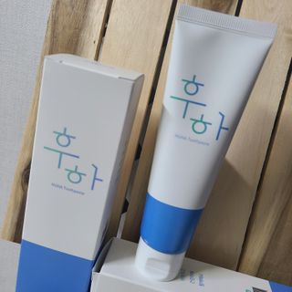 [심폐소생소] 무불소 임산부 천연 치약 — 5점을 준 리뷰어가 2021년 11월 올린 사용 사진