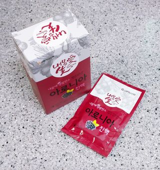 서울약사신협_내몸애생발란스아로니아_70ml x 30포 — 5점을 준 리뷰어가 2021년 6월 올린 사용 사진