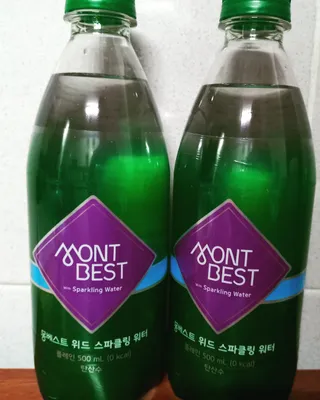 몽베스트 Montbest with Sparkling water Plain 20병 — 5점을 준 리뷰어가 2022년 5월 올린 사용 사진