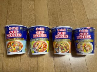 NISSIN 닛신 컵누들  4종 - 씨푸드오리지날, 씨푸드 스파이시, 씨푸드 커리, 씨푸드 XO소스 — 5점을 준 리뷰어가 2021년 12월 올린 사용 사진