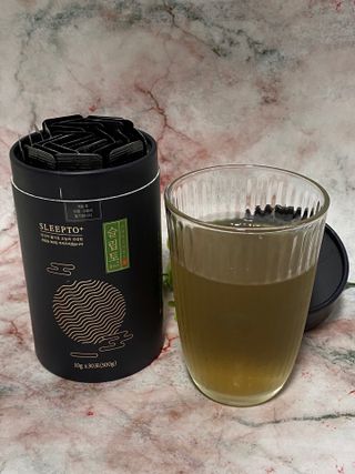 프리마인 자체 기업부설 연구소에서 찾아낸 건강한 수면의 비밀.  슬립토 플러스 30포 — 5점을 준 리뷰어가 2021년 10월 올린 사용 사진