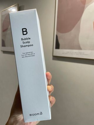 블룸비 거품 두피 샴푸 — 5점을 준 리뷰어가 2022년 9월 올린 사용 사진