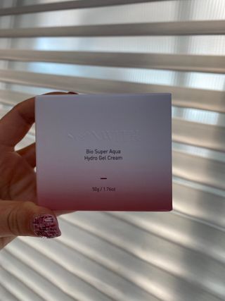 SOONWITH 바이오 수퍼 아쿠아 하이드로 젤 크림 — 5점을 준 리뷰어가 2021년 3월 올린 사용 사진