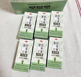 완전두유 국산콩 저당 3종 — 5점을 준 리뷰어가 2022년 10월 올린 사용 사진