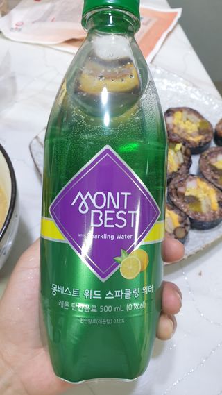 몽베스트 Montbest with Sparkling water Lemon OR Lime 20병(랜덤) — 5점을 준 리뷰어가 2022년 11월 올린 사용 사진