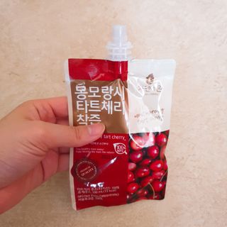 자연에온 몽모랑시 타트체리 착즙 100mL 10개입 2BOX — 5점을 준 리뷰어가 2021년 1월 올린 사용 사진