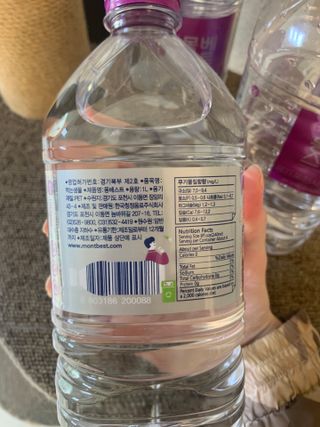 몽베스트 MONTBEST 1L 12입 — 5점을 준 리뷰어가 2022년 2월 올린 사용 사진