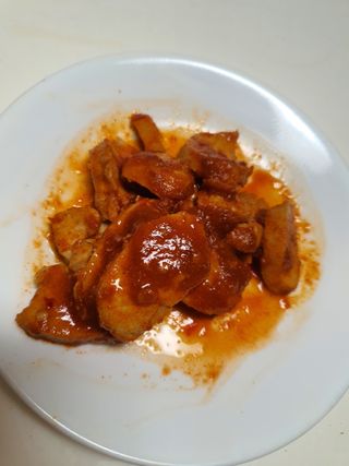 굽네몰 [굽네] 소스가 맛있는 닭가슴살 슬라이스 4종 — 5점을 준 리뷰어가 2021년 11월 올린 사용 사진