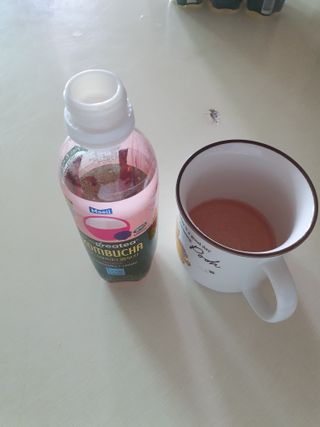 더그레잇티 콤부차 [매일유업] 더그레잇티 44kcal 콤부차 300ml *12개입 (오리지널 6개+베리리치 6개) — 5점을 준 리뷰어가 2023년 7월 올린 사용 사진