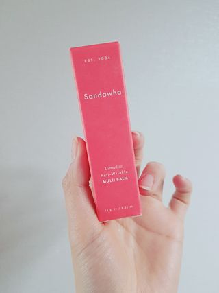 스킨큐어 산다화 카멜리아 안티 링클 멀티밤 — 5점을 준 리뷰어가 2023년 12월 올린 사용 사진