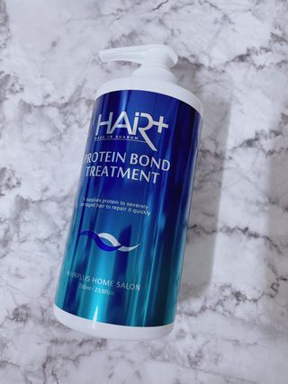 헤어플러스 단백질탈모샴푸 500ml+단백질본드앰플 145ml — 5점을 준 리뷰어가 2021년 3월 올린 사용 사진