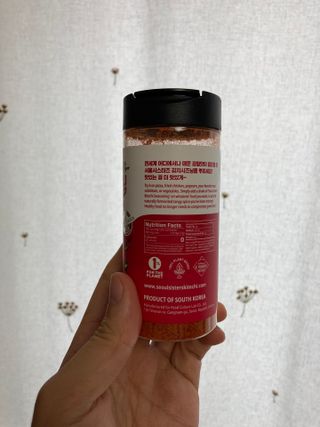 [서울시스터즈] 김치시즈닝 국내 최초 뿌려먹는 김치파우더 100g 1개+ 신제품 김치스낵 90g 2개 — 5점을 준 리뷰어가 2021년 8월 올린 사용 사진